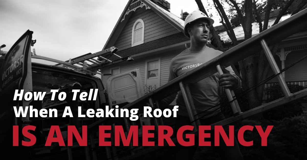 When is a Leaking Roof an Emergency?