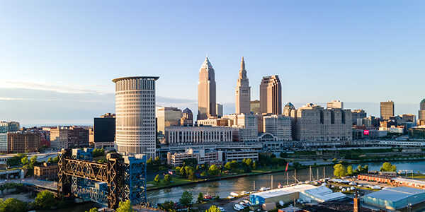 Cleveland skyline