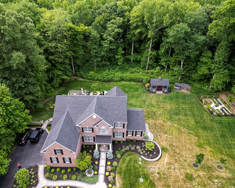 East Greenwich Township, NJ roof replacement aerial view