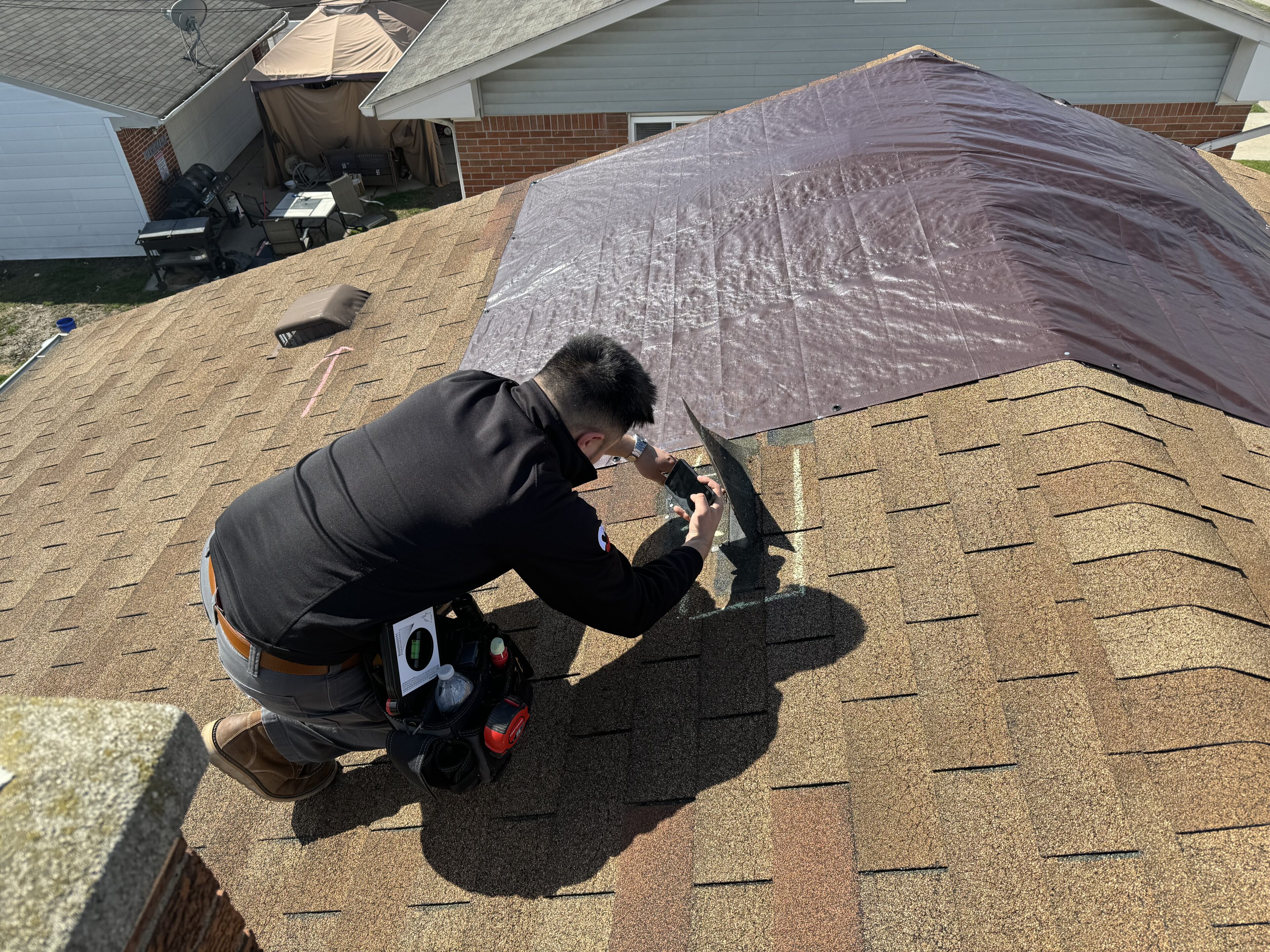 roof damage repair