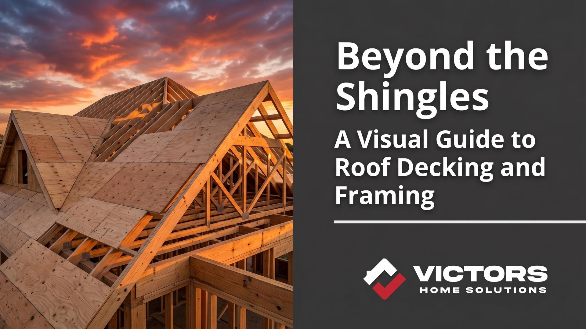Beyond the Shingles: A Visual Guide to Roof Decking and Framing